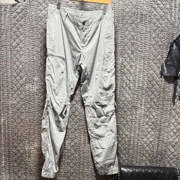 Men's Light Gray Cargo78%Cotton 22%Nylon Pants
